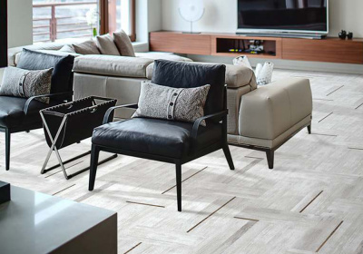 Пробковый пол Corkstyle Wood Wise Spark Brown